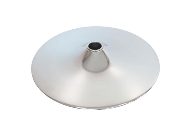Chromed round metal base FOCUS 39 Ø 390